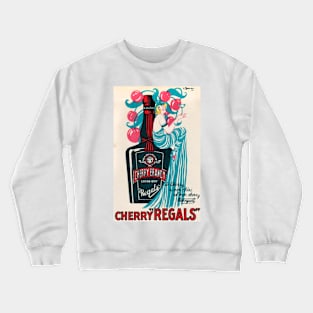 Reglas Cherry Brand Poster Crewneck Sweatshirt